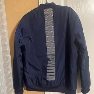 PUMA Men's Evo core bomber jacket sz large